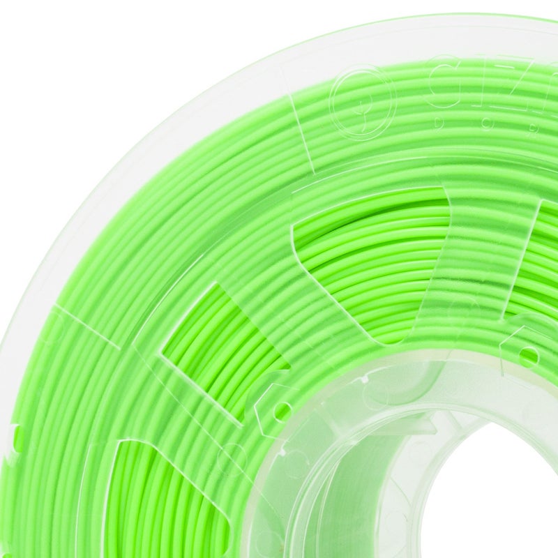 Gizmo Dorks 1.75mm PLA Filament 1kg for 3D Printers, Fluorescent Green, Glows Under UV Light - Image 4
